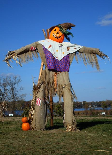 scarecrow, autumn, fall